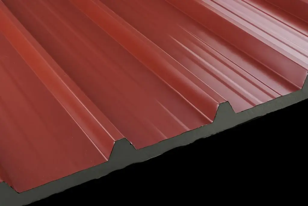 κόκκινο πανελ οροφησ για τη στέγη σας